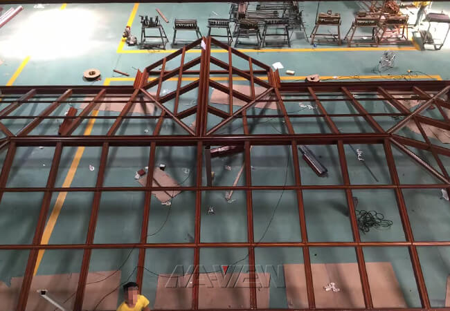 アルミニウム ガラスによって組立て式に作られる選別されたポーチの電気泳動の屋根の設計 5