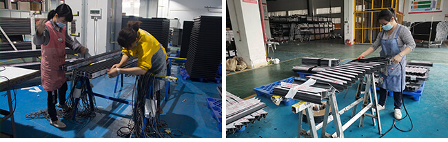 広東省NAVIEWの顧客用アルミニウムはWindowsの産業滑走の専門の製造業者に二重ガラスをはめた 2