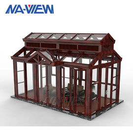 中国 アルミニウム ガラスによって組立て式に作られる選別されたポーチの電気泳動の屋根の設計 工場