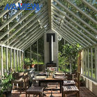 住宅のためのカスタマイズされたガラス庭の温室の白いSunroom サプライヤー