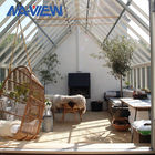 住宅のためのカスタマイズされたガラス庭の温室の白いSunroom サプライヤー