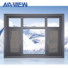 アルミニウム フレームの健全な証拠の開き窓の窓の安い価格の設計 サプライヤー