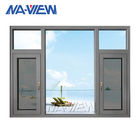 広東省NAVIEWの工場新しい設計合金のプロフィールのアルミニウム開き窓の窓 サプライヤー
