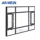 広東省NAVIEWの開き窓アルミニウム窓およびドアの新しい設計価格 サプライヤー