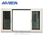 広東省NAVIEW蚊帳のスライディング ウインドウが付いているアルミニウム フレームのスライド ガラスの窓 サプライヤー