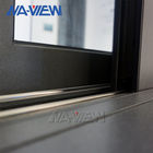 広東省NAVIEWの新しい設計映像の安いアルミニウム二重ガラス スライディング ウインドウおよびドアの価格 サプライヤー