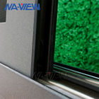 広東省NAVIEWアルミニウム ドアおよびWindowsは横の滑走の嵐Windowsに二重ガラスをはめた サプライヤー