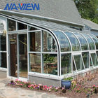 4つの季節のポーチの付加の現代Sunroomの付加の薄板になるガラス屋根 サプライヤー