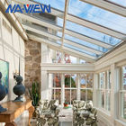 4つの季節のポーチの付加の現代Sunroomの付加の薄板になるガラス屋根 サプライヤー